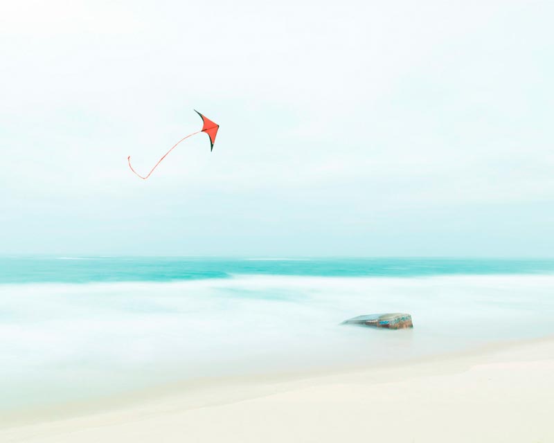 Le cerf volant rouge