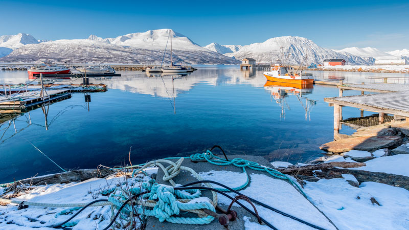 Skiboten harbour