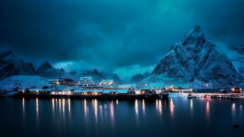Lofoten winter