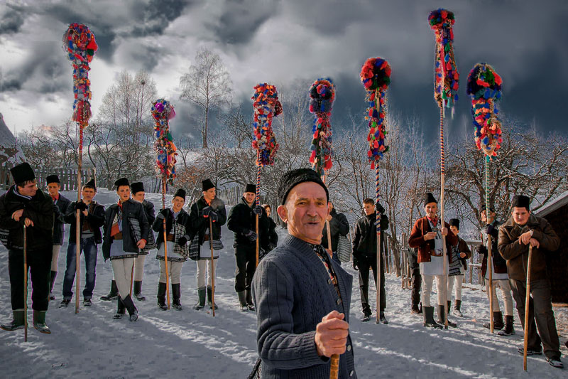 Winter traditions at jiet