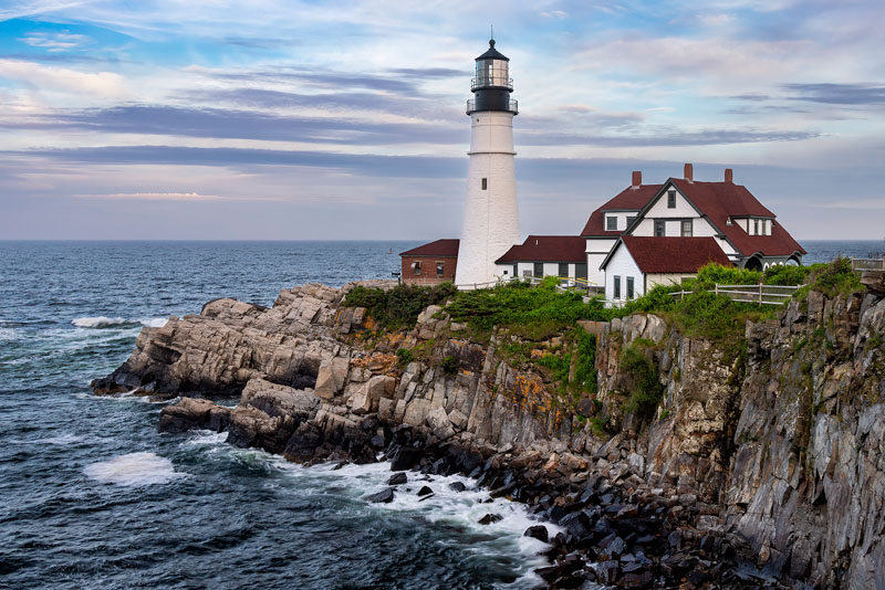 Portland head light north view