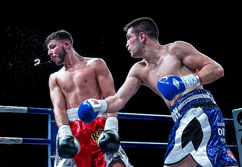 Flying the mouth guard