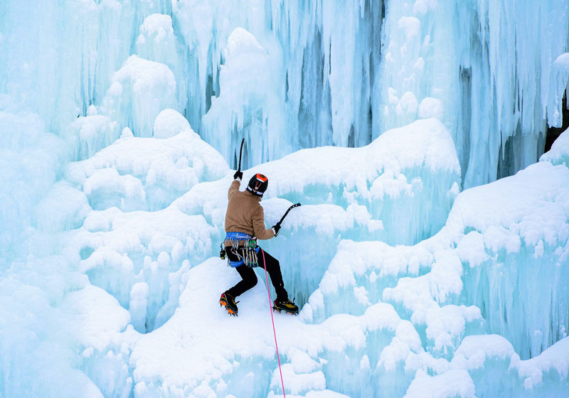 Ice wall challenge 07